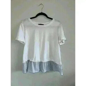 Laundry‎ By Shelli Segal Women’s Top Size L Cotton T